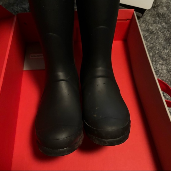 Women’s Original Tall Hunter Boots in Navy - Picture 8 of 12